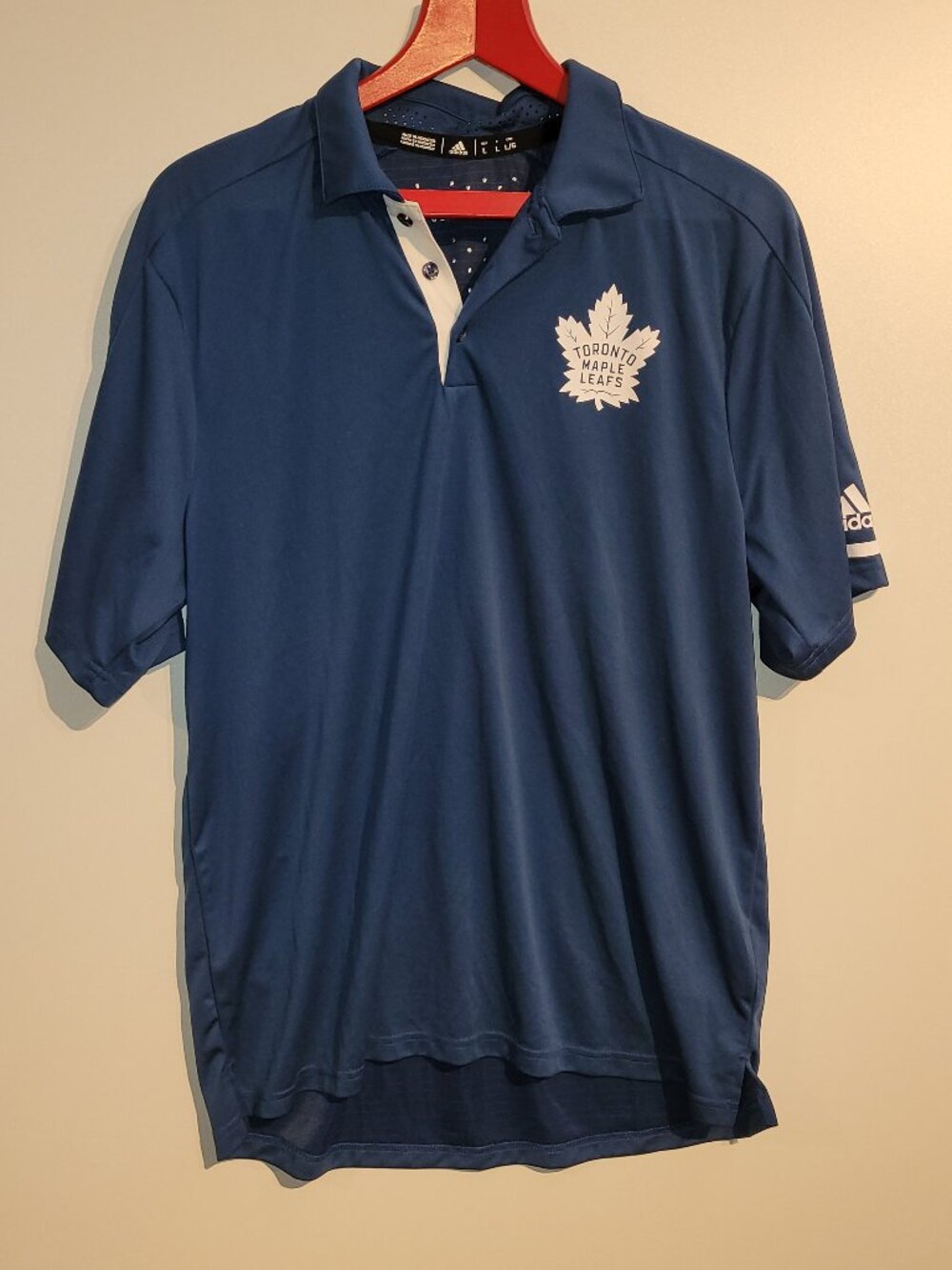 Men's Toronto Maple Leafs Blue Game Day climalite Polo